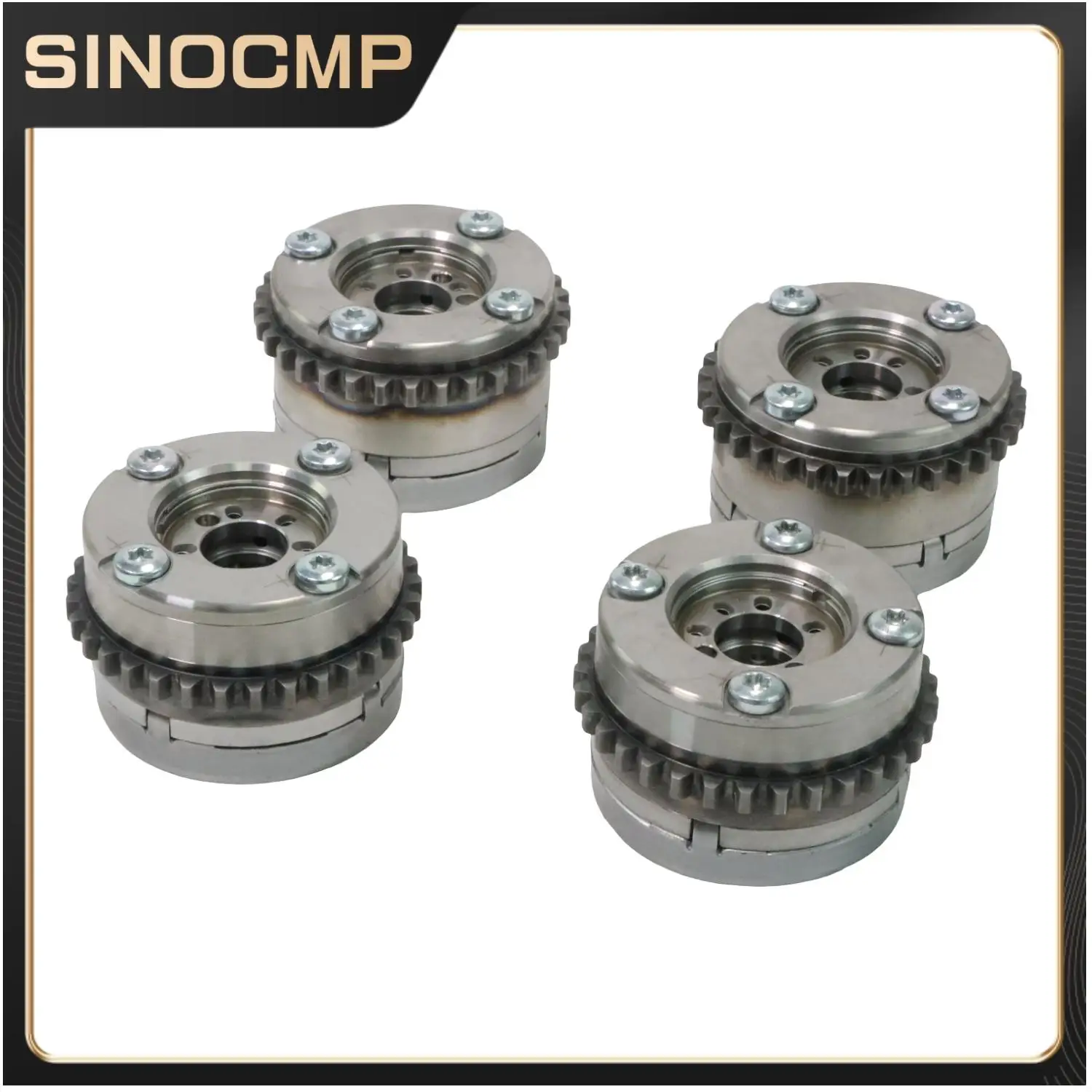 

4pcs Intake & Exhaust L+R Camshaft Adjusters 2760503900 2760503800 2760503700 2760503600for Mercedes W222 W166 M276 C43 AMG