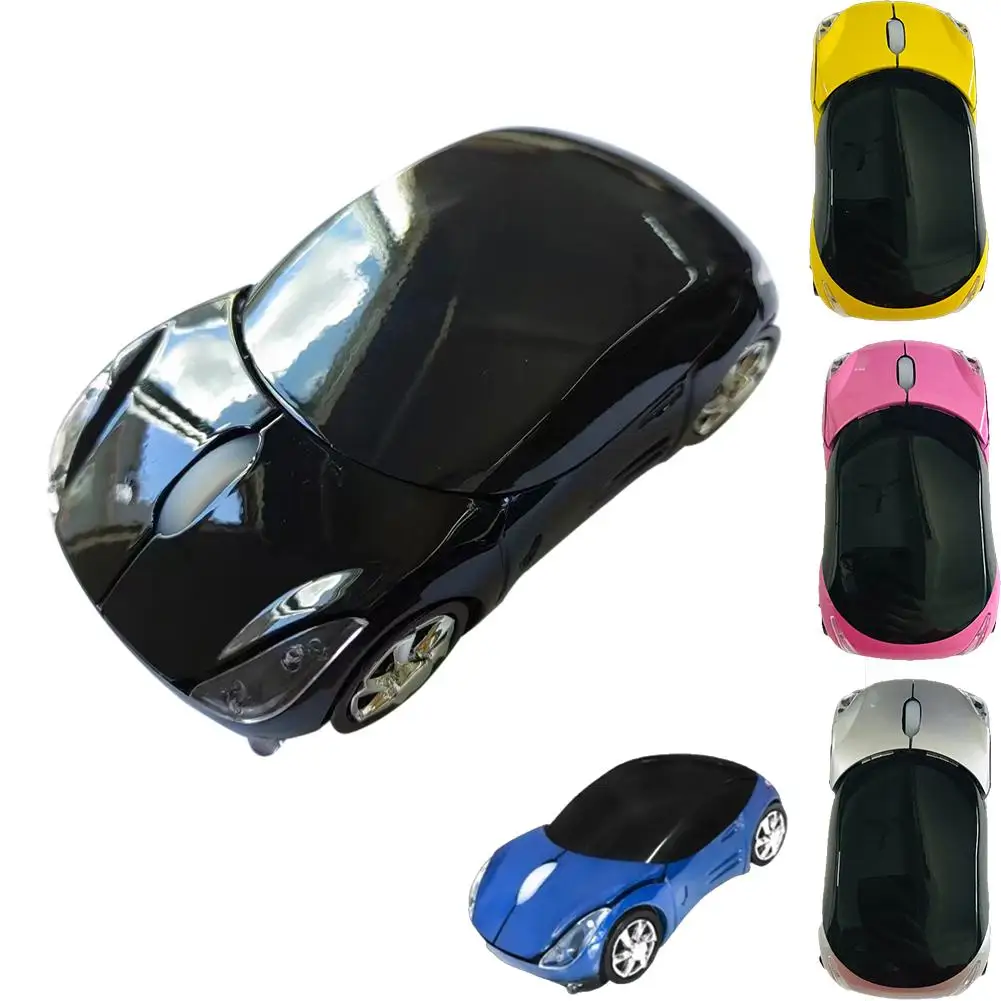 Wireless Mouse 2.4GHz 1600 DPI Wireless Sport Car Shaped Mice With USB Receiver For PC Laptop Home Computer