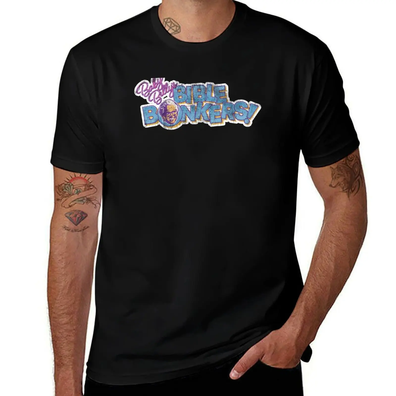 

Bonkers Billy Baby Bible T-Shirt Soft Durable Cotton T-Shirt