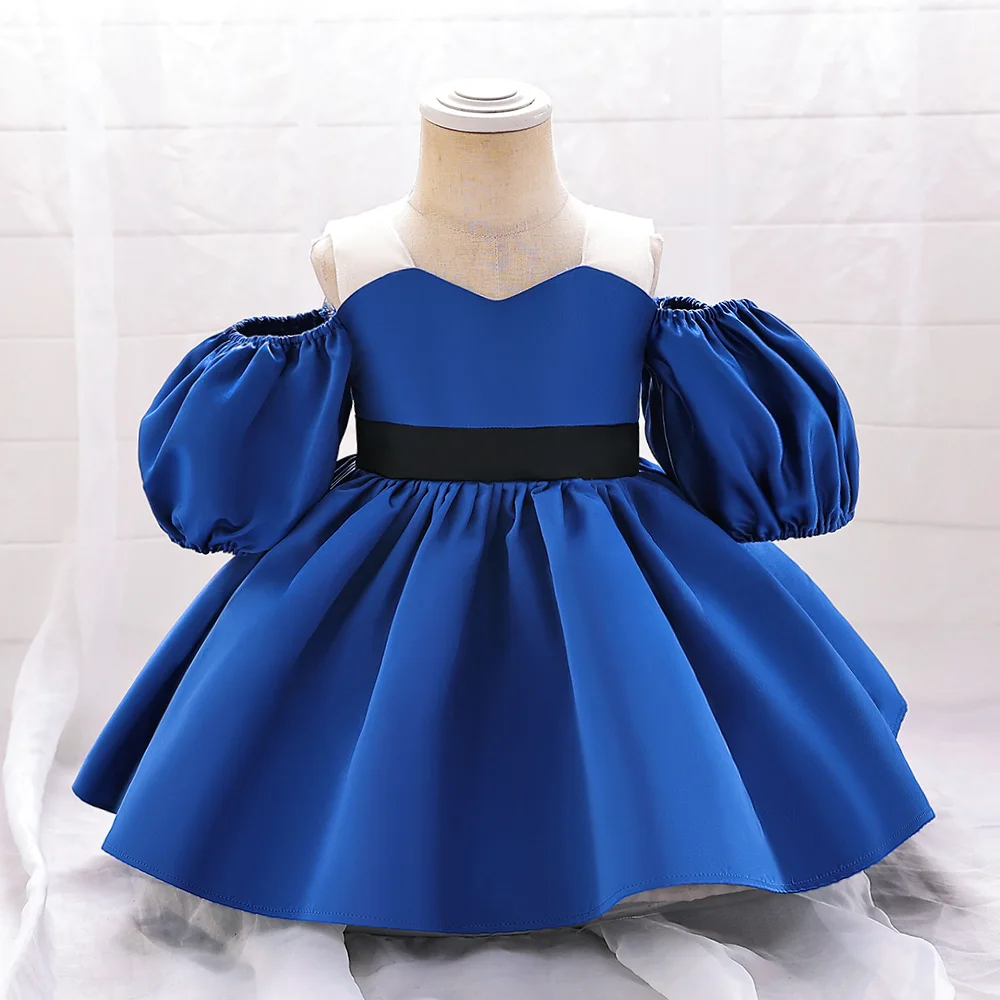 Summer Party Baby Girl Dress Toddler Elegant 1st Birthday Princess Prom Gown Kids Dresses for Girls Wedding Christmas Costumes