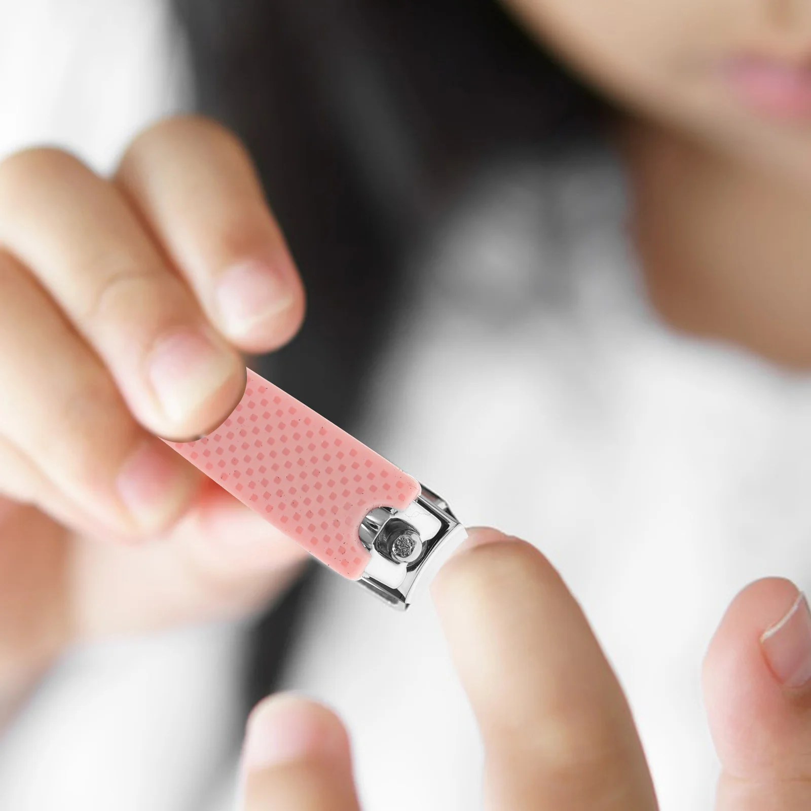 Zestaw obcinaczy do paznokci 2 szt., stal węglowa, dwustronne ostrze, antypoślizgowe, do manicure i pedicure, obcinacz do paznokci, obcinacz do manicure.