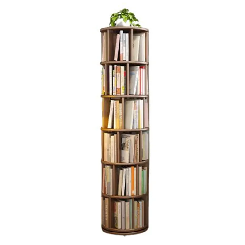 Rotating Bookshelf Corner Book Shelf Storage Display Cute Desk Shelf Organizer Wall Shelves Shelving Unit Estante Furniture