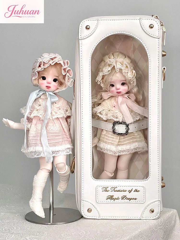Original 4 Points Bjd Baby Doll Bag Col Lta Bags Lection Women Girls Rhombus Rectangular Cross Shoulder Bag Lolita Tote Backpack