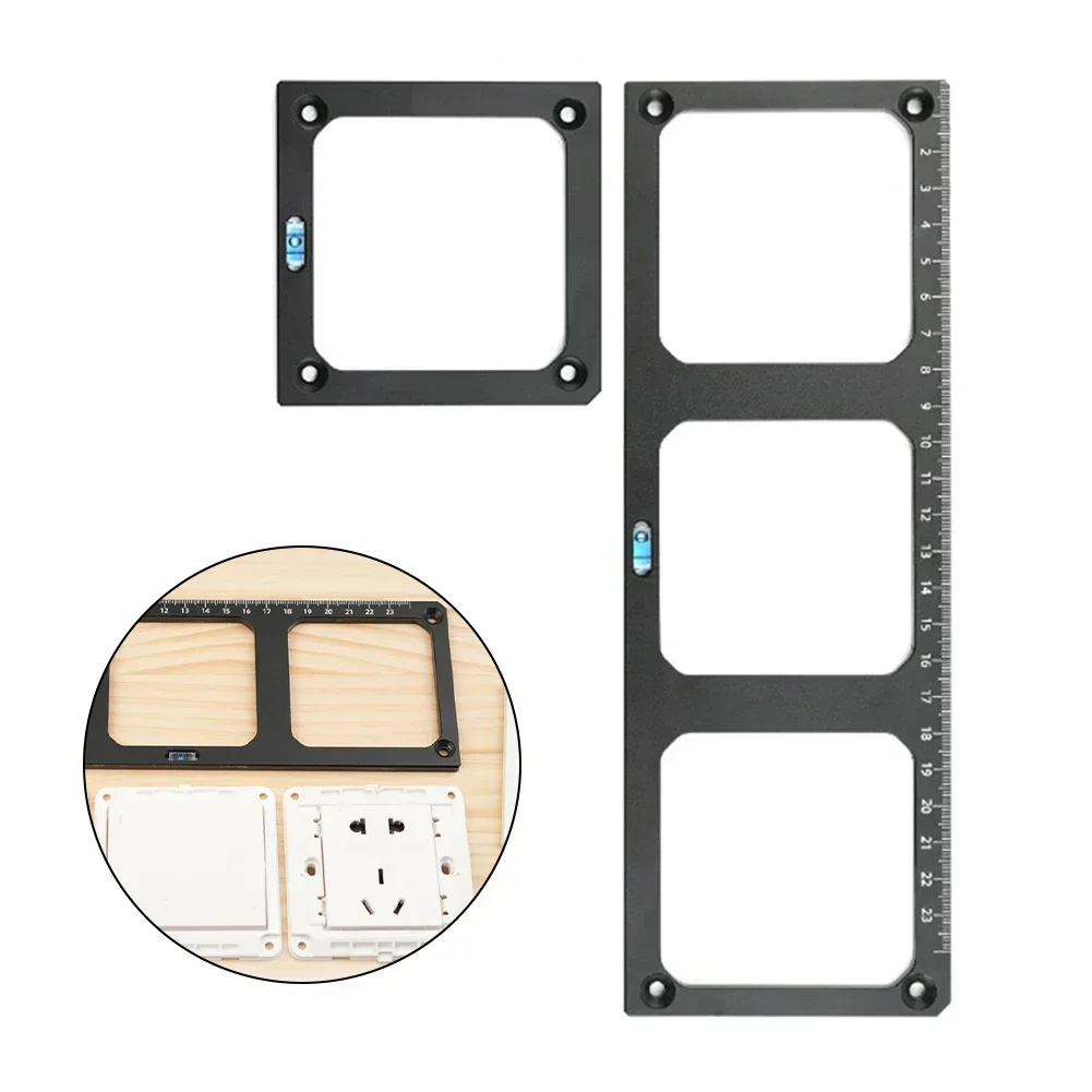 

86 Type Wire Box Template Electrical Outlet Installation Aids For Wardrobe Slotting Line Drawing Socket Opening