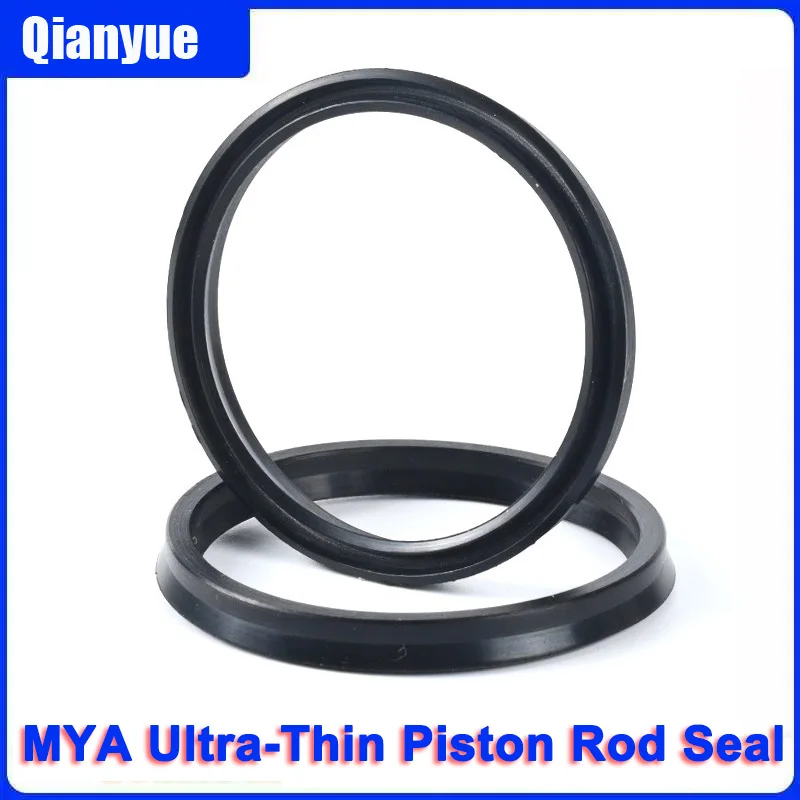 

[5PCS] MYA Ultra-Thin Piston Rod Seal - Y-Shape Pneumatic Cylinder Seal, Wear-Resistant NBR for Air Valves (Universal Fit)