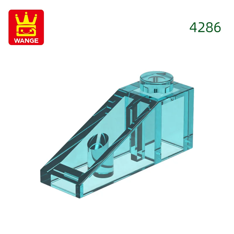 Wange 116 stks/partij 4286 1x3 Hellende Gebied Bouwstenen Moc Dak Accessoires Compatibel Met Schuine Bakstenen Kinderen Speelgoed Geschenk