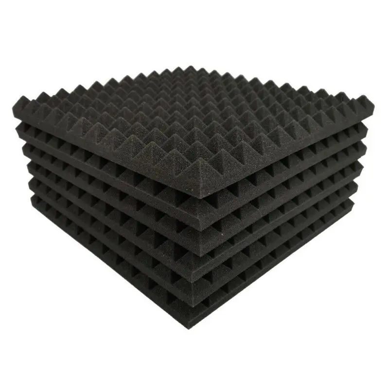 

Superior-48 Pack Pyramid Shape Soundproof Foam Sound Proof Padding Treatment Panel For Echo Bass Insulation