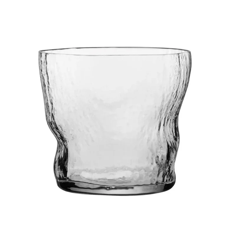 

Water cup Crystal glass Foreign wine Beer High body flat bottom cup