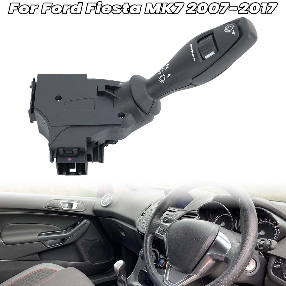 

Wiper Stalk Washer Switch for Ford Fiesta MK7 2007-2017 Windshield Wiper Control Switch 8A6T17A553AC 1537625 Car Accessories