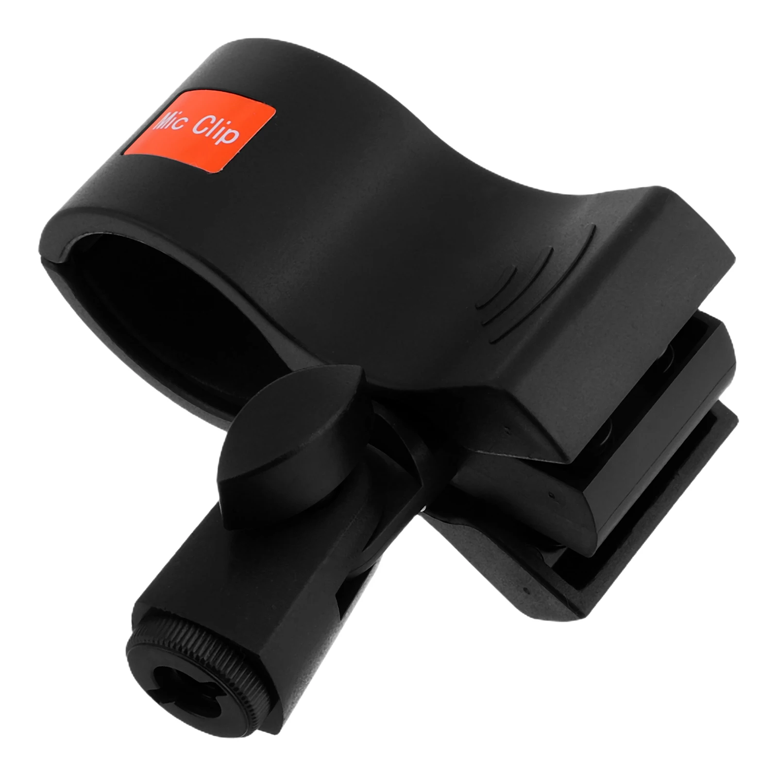 

Microphone Clip Lightweight Holder Acoustic Instrument Clamp Frame H held Plastic Anti Vibration Durable Construction Adjustable