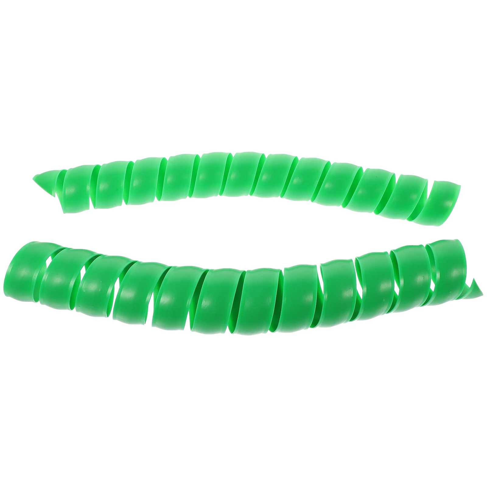 

2pcs Tree Trunk Protectors Plastic Bark Guards For Saplings Squirrel Deer Resistant Wraps Side Opening Outdoor