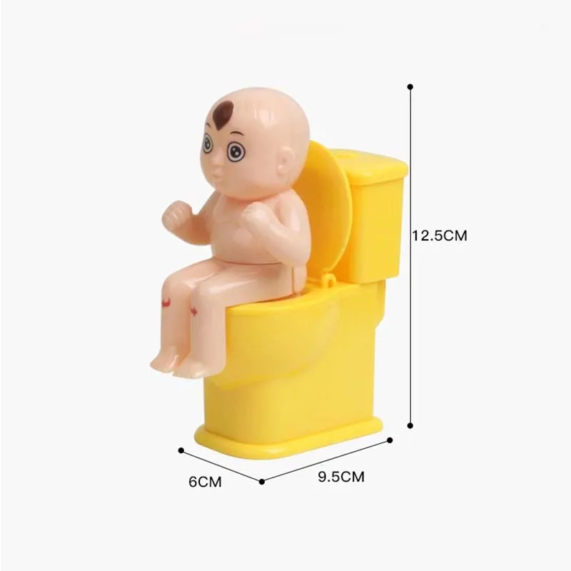 Divertenti giocattoli da toilette per bambini Novità Spray Dolls Wc Pipì Cartoon Boys Spray Toys Giocattoli per bambini Regali