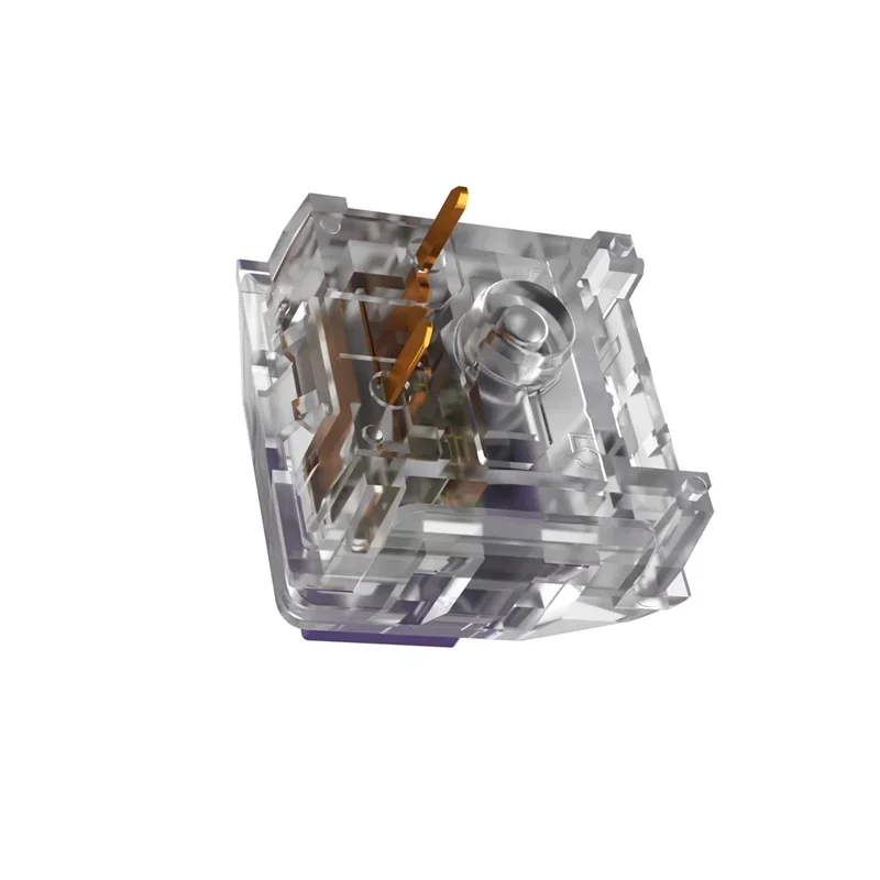 Kailh Crystal Royal Purple Diy Mechanisch Toetsenbord Schakelaars Stofdichte Ip56 Waterdichte Tactiele 5Pins Toetsenbordschakelaar