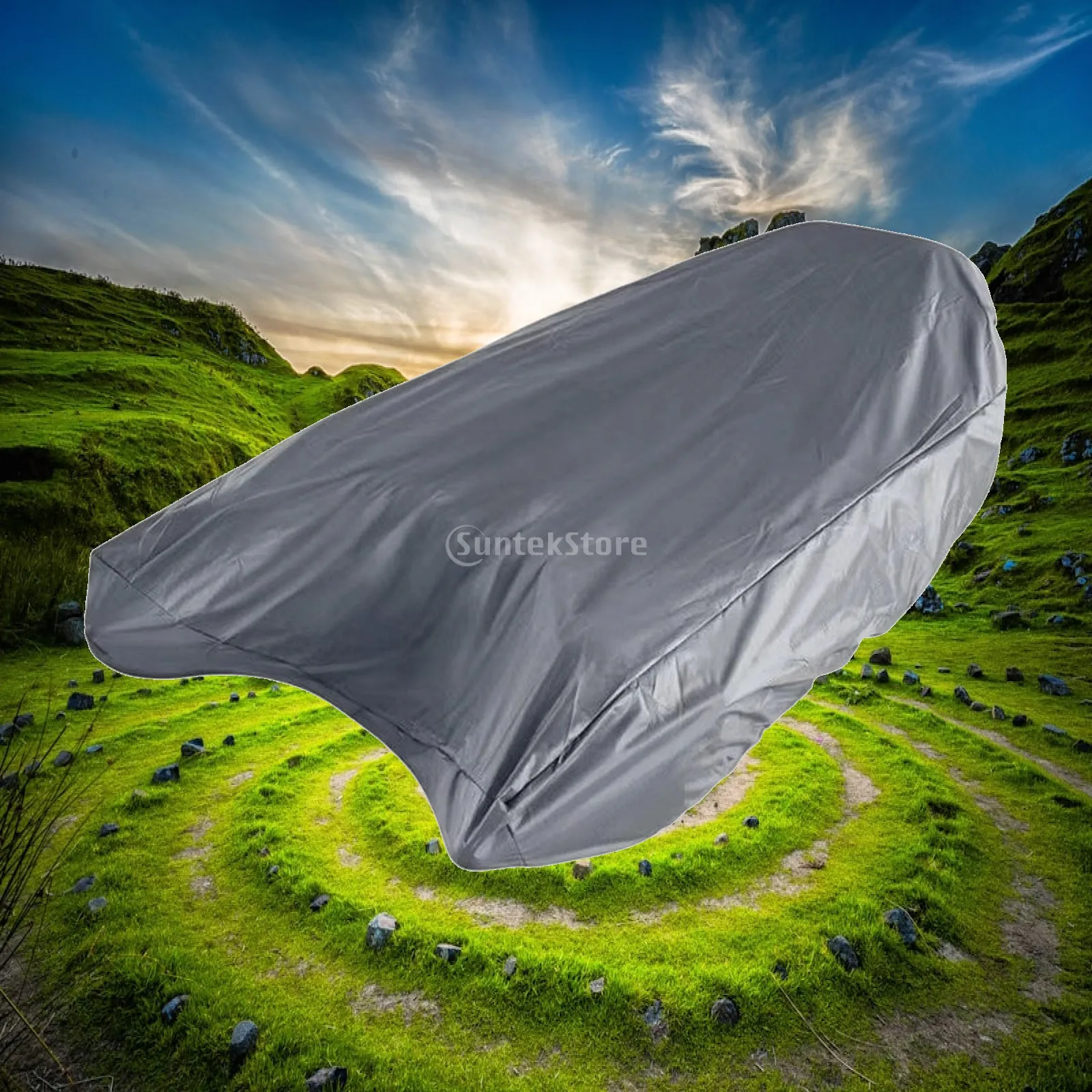 Reliable Inflatable Boat Cover Oxford Material Construction with Adjustable Buckles Full Coverage Protection for Boat Storage