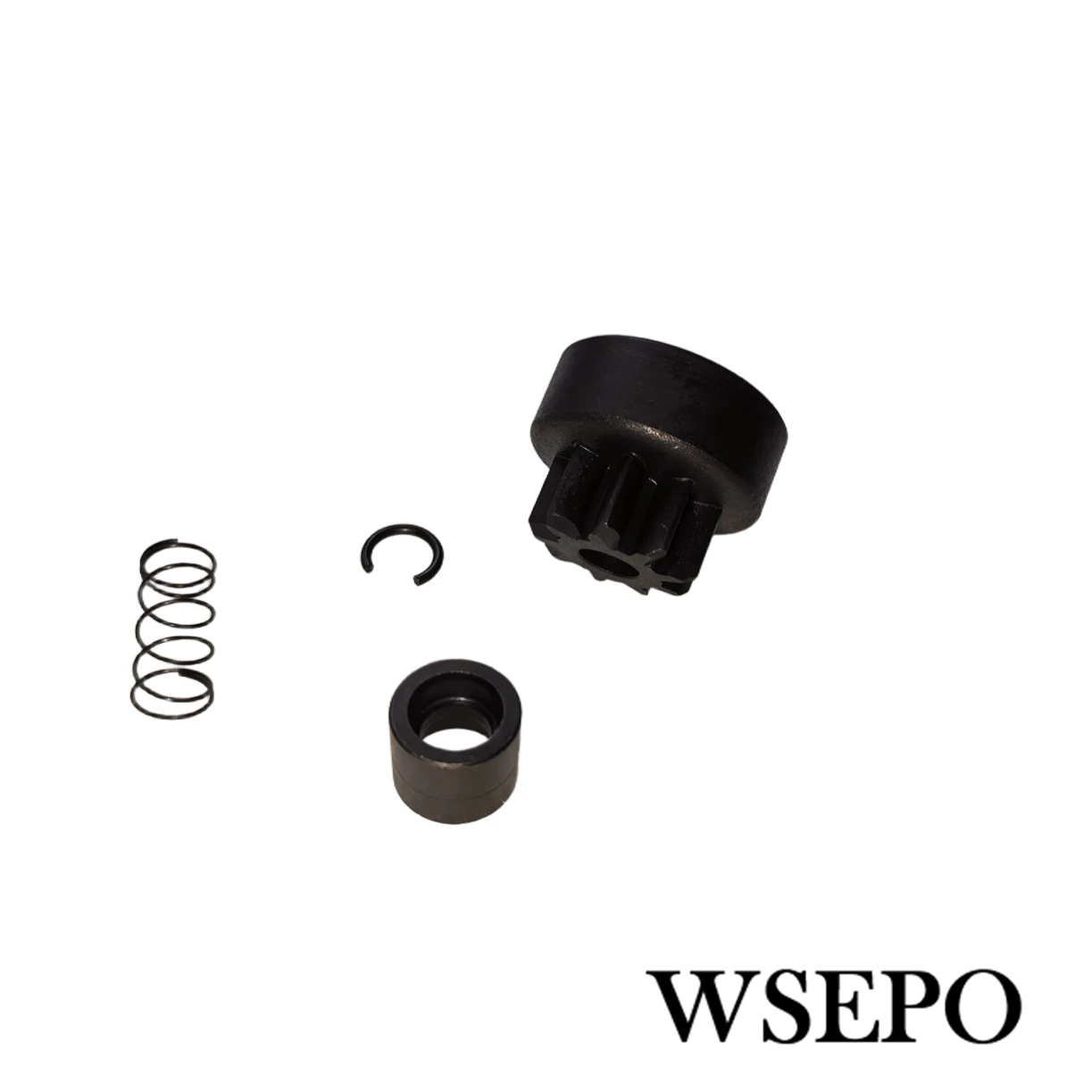 Starter Single Way Wheel Engagement Gear Kit Fits For Yamaha Gas Engine Model MZ175 166F EF2600 Generator Set