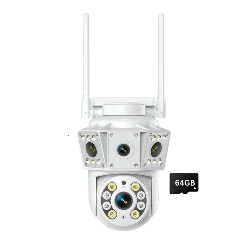 

ABKN-Внутренняя/наружная бинокулярная беспроводная камера наблюдения с несколькими объективами, двусторонняя версия внутренней связи, наружное многообъективное наблюдение C