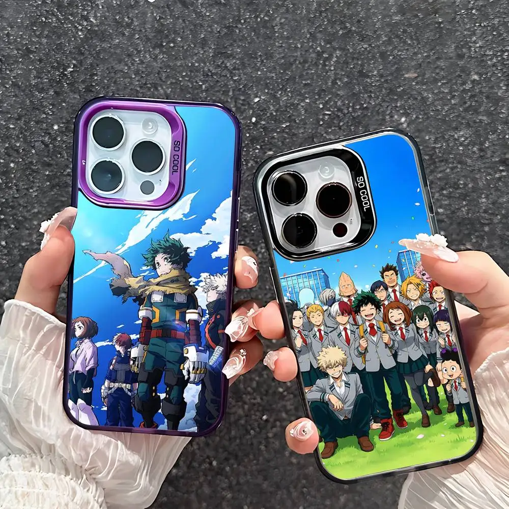 

Anime-M-My Hero Academia-s Phone Case For IPhone 17 16 15 11 12 13 14 Pro Max 16 Plus 12 Mini 7 8 XR XS 15Pro MAX Cove