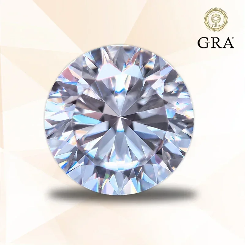 New Moissanite Stone D Color Constellation Cut Special Cutting with GRA Report Charm GemstoneAdvanced Jewelry Making Materials