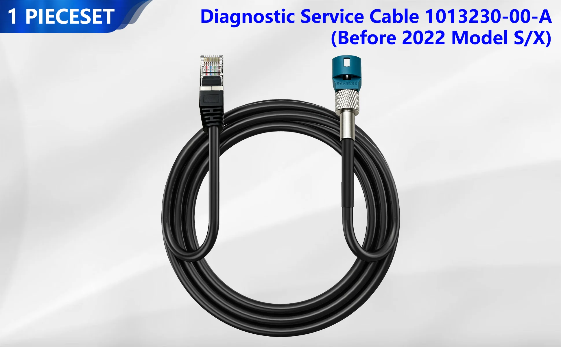 Für Tesla Diagnose-Ethernet-Kabel HSD zu RJ45 für Model S 3 X Y Toolbox Programmierung OEM 1013230-00-A 100BASE-TX – Detail 2