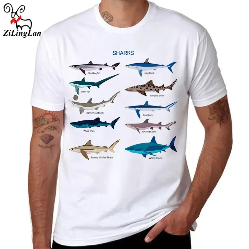 So Many Fish Freshwater Printed T-Shirt Men Men 2019 Brand Clothing Casual Print Harajuku Short Sleeve Create Your Own Shirt