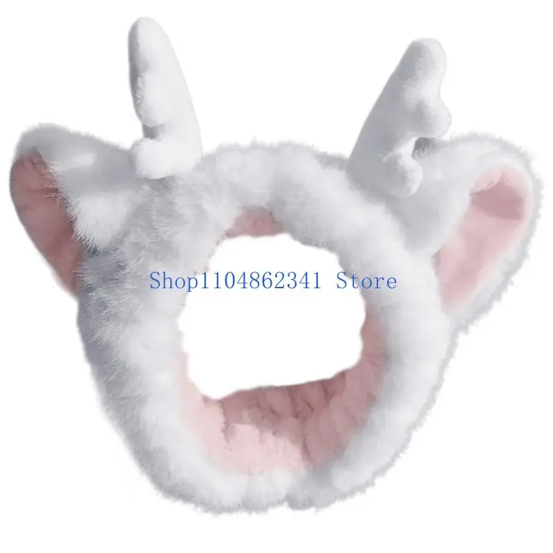 5asd Kids Hoorn Harige Hoofdband voor Party Halloween Hoofddeksels voor Muziekfestivals Photo Booth Props voor Meisjes Foto