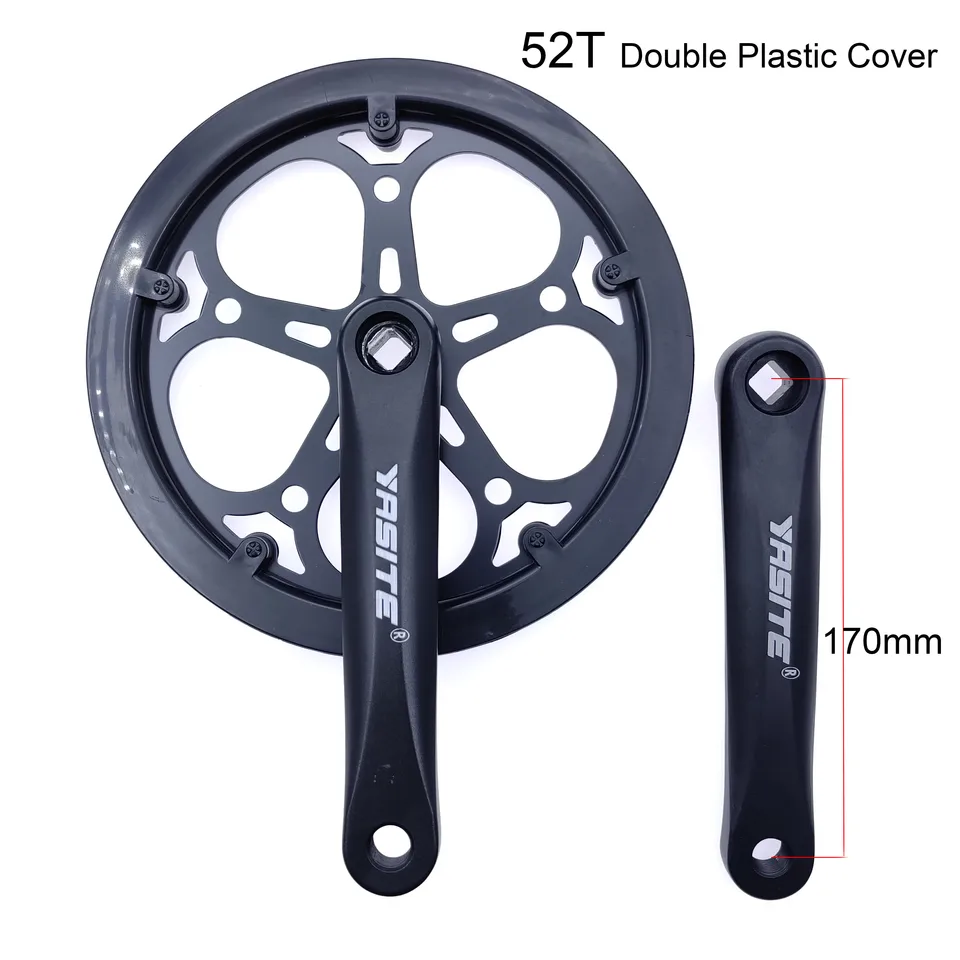 STRONGLIGHT 93 クランクセット 170mm 52T/42T 42T 48T 52T ロードバイククランクセット 170 ミリメートル 152
