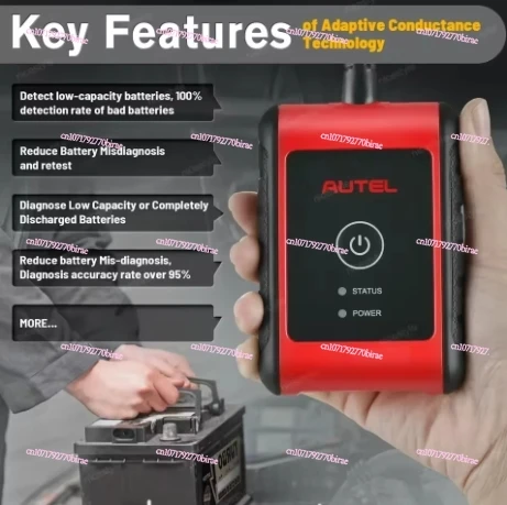 New Original Autel MaxiBAS BT506 Auto Battery and Electrical System Analysis Tool Works with Autel MaxiSys Tablet