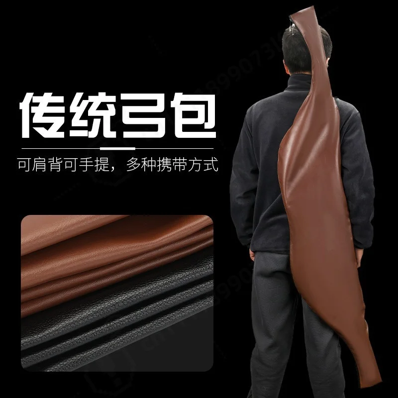 durable-leather-traditional-bow-protective-bag-portable-handheld-archery-equipment-storage-carry-accessory