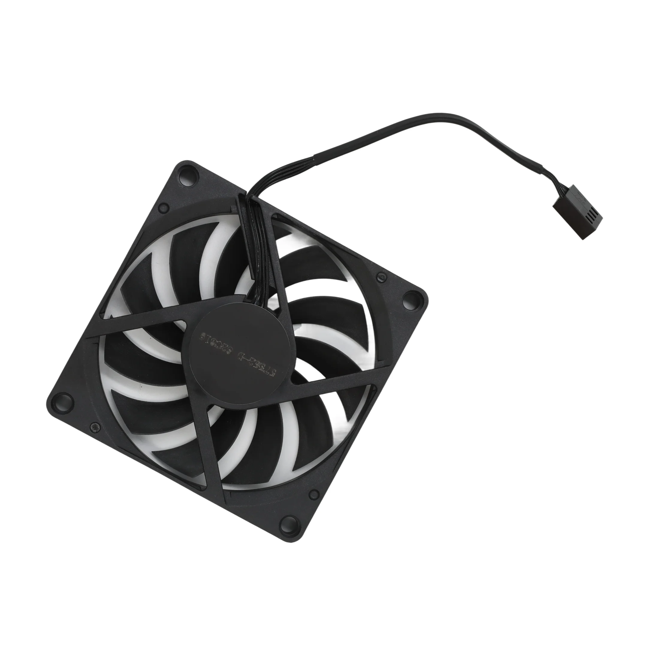 Slient Cooling Fan 80*80*10mm 2500 RPM For NerdQaxe++ Nerdoctaxe Miner back side PCB heat dissipation