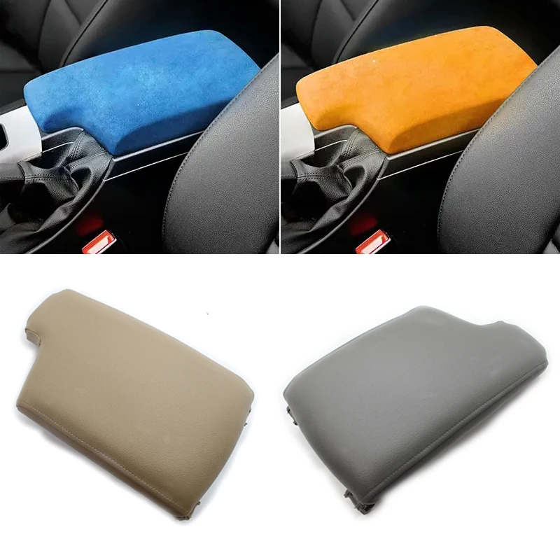 

For BMW E90 E91 E92 3 Series 318 320 323 325 328 2005-2012 Leather LHD Car Accessories Beige Center Console Armrest Cover Lid