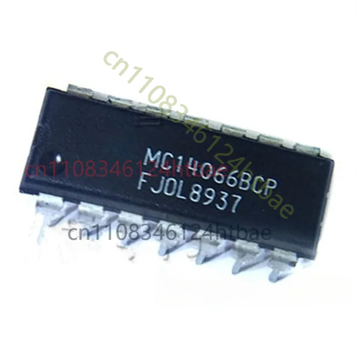 50PCS MC14066BCP Quad Analog Switch/Quad Multiplexer DIP14 new