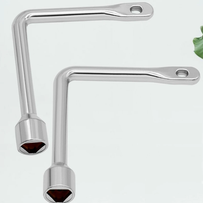 Chave soquete triangular, chave armário elétrico, medidor água, para elevador, porta, painel triangular, chave