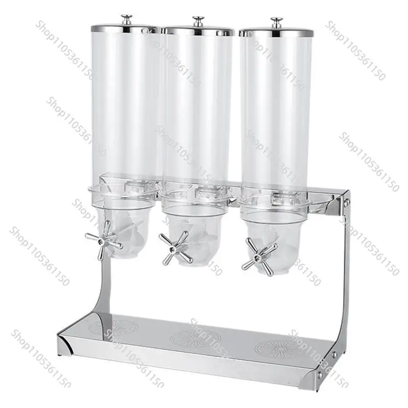 Stainless Steel Grain Distribution Machine Dried Fruit Separator Buffet Grain Tank Restaurant Cereal Separator Machine
