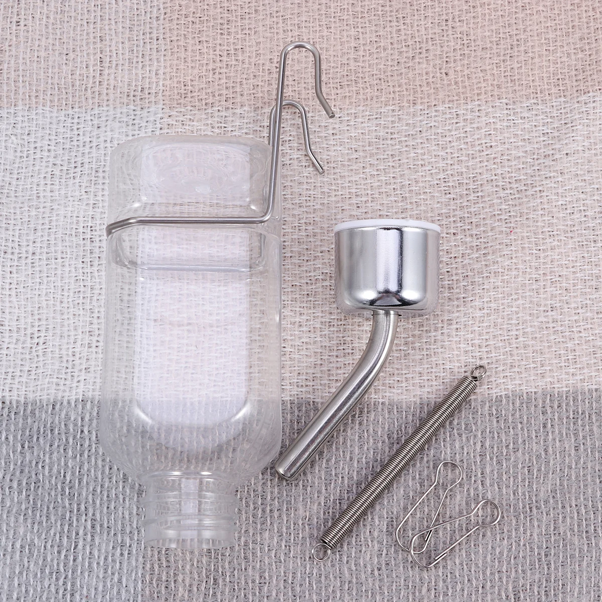 

Small Size Hanging Automatic Feeder Portable Water Dispenser for Small Animals Rabbit Cat Bird Feeding Supplies