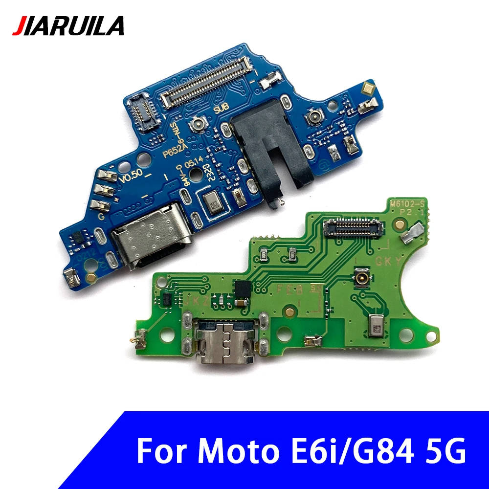 10 Pcs USB Charging Port Dock Charger Plug Connector Board For Moto G14 G84 5G G200 E6i E7i Power G Stylus 5G 2023 G6 Play