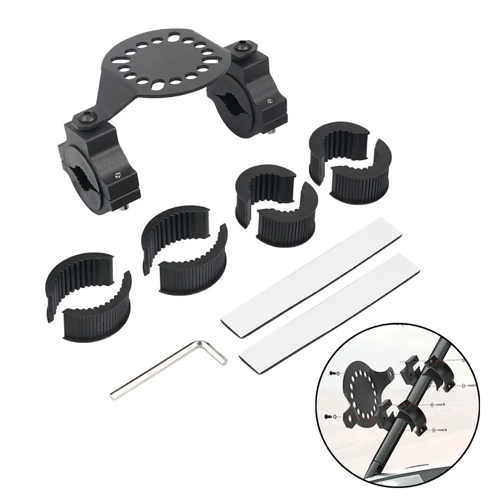 UTV Fuel For Can Mount Bracket for 1 inch to 2 inch Roll Bar Compatible with For Polaris For RZR For Can-Am Off Road Vehicles