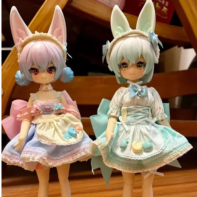 

Ufdoll 6-Point Bjd Special Body Mini Tea Drink Series Genuine Blind Box Mystery Box Movable Bjd Doll Trendy Model Toys For Fans