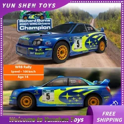 New HPI WR8 Flux 1:8 full-size simulation Subaru Subaru professional remote control electric 3.0 rally car model toy gift