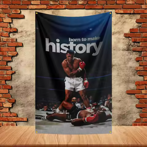 90X150ft Muhammad Ali Boxing Party Flag Polyester Printed Flag Banner Tapestry for Garden Garage Decoration Concert Flag