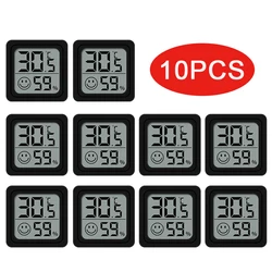 6-10PCS Digital Thermometer Hygrometer Indoor Room Electronic Temperature Humidity Meter Sensor Gauge Weather Station For Home 