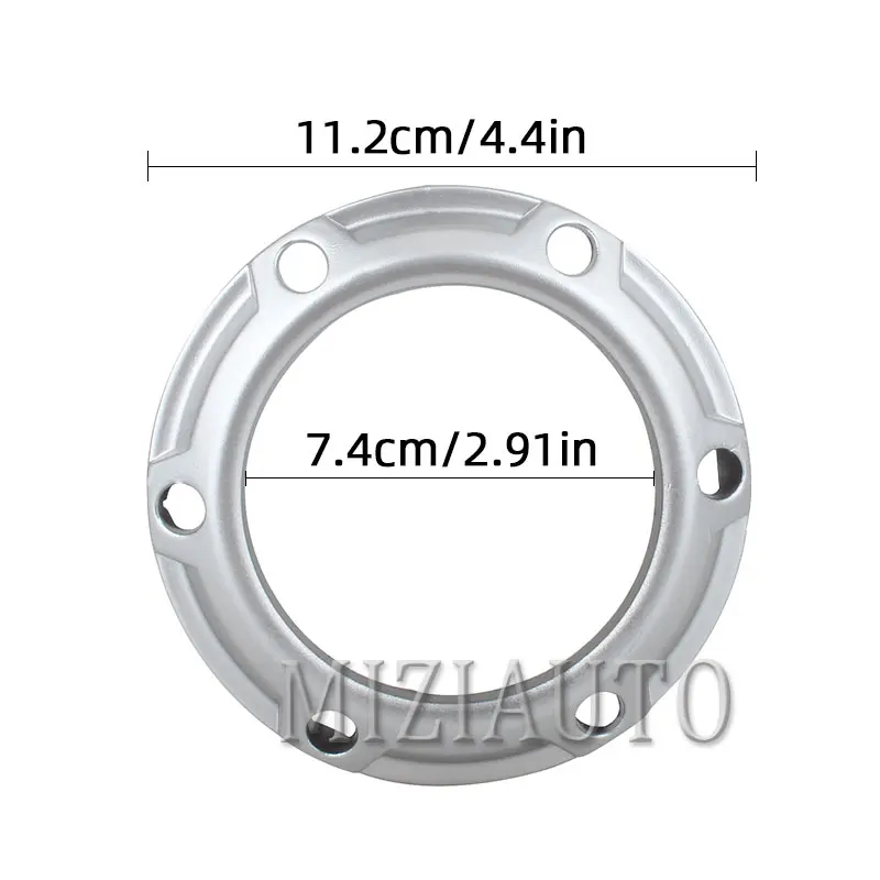 Front Bumper Fog Light Covers Grill Bezel Frame Accessories For Mitsubishi Outlander 2007 2008 2009 Auto Part Number 6400A739