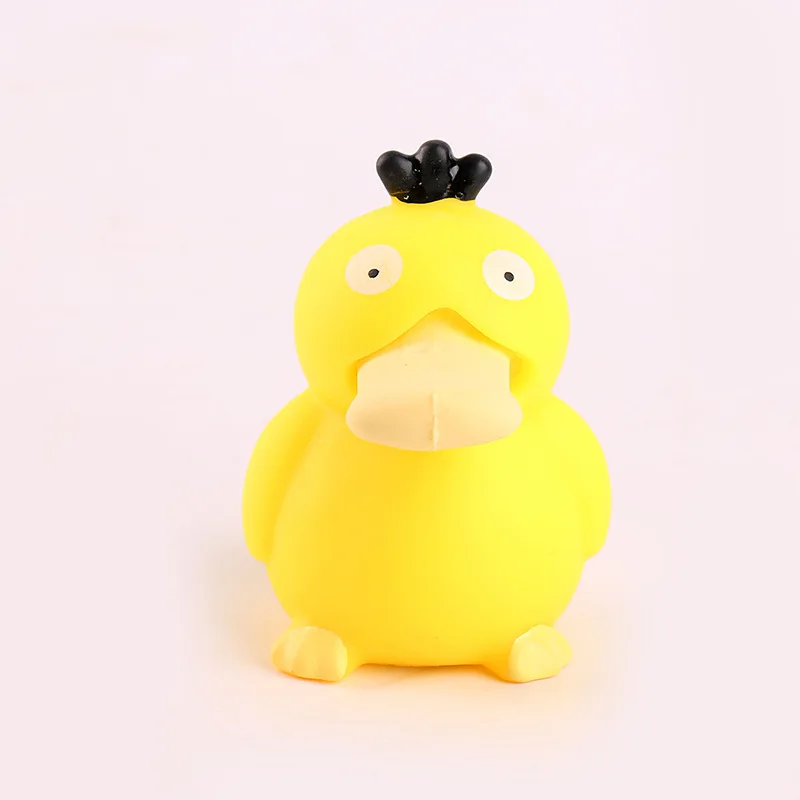 Hot Selling Decompression Psyduck Toy Gift Cute  Kids Toys Fun Squeezing Bubbles Blowing Balloon Funny Venting Pinch Pinch