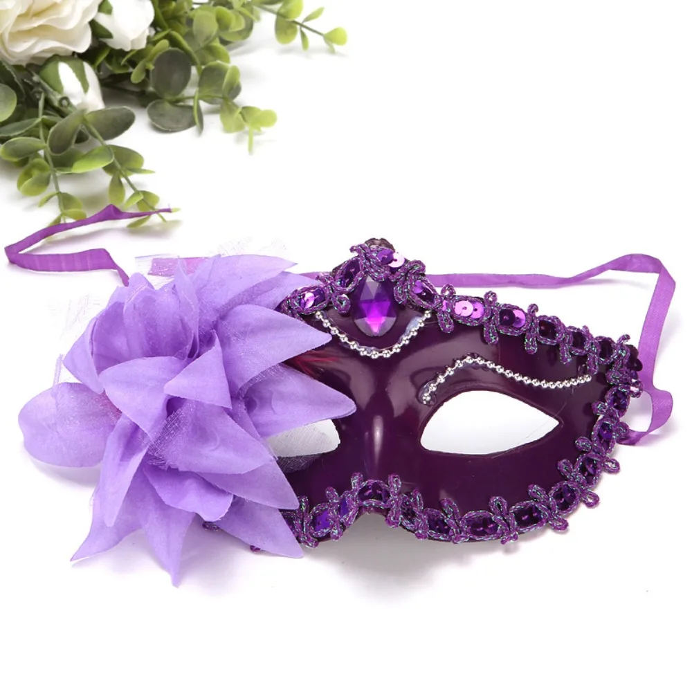 New Sexy Ladies Venice Mask Modish Belle Soft Masquerade Mask Christmas Halloween Elastic Beauty Mask