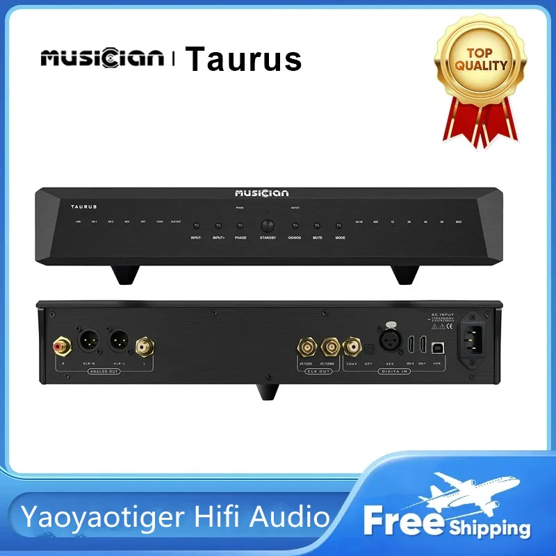 Musician TAURUS R2R DAC USB DAC ARM STM32F446 ALTERA High Efficiency Chip DSD1024 PCM1536kHz Digital Audio Decoder Analog Output