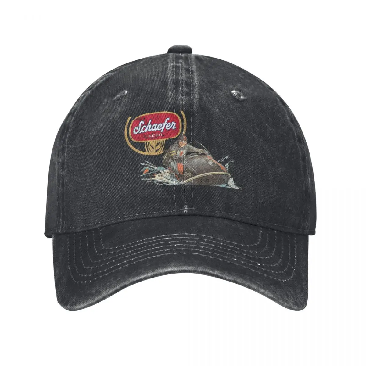 

Schaefer Beer Snowmobiling Baseball Cap luxury woman cap Mountaineering Baseball For Men Women's