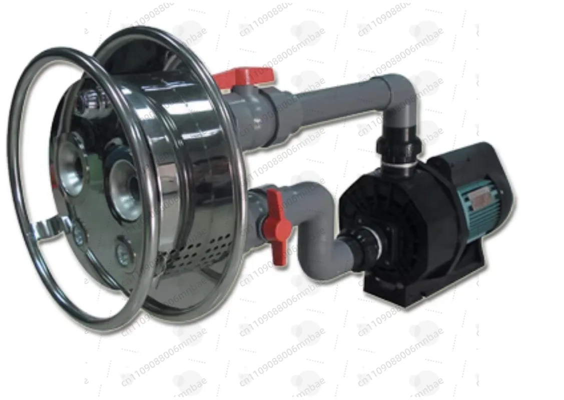 Swimming pool  nozzle and an e;electrial box