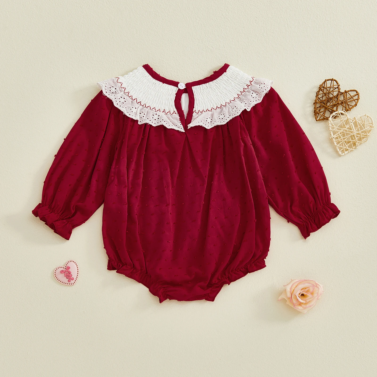 الرضع طفل الفتيات تكدرت القلب التطريز بذلة جميلة القطن المخملية عموما طفل لطيف طويل الأكمام جولة الرقبة السروال القصير