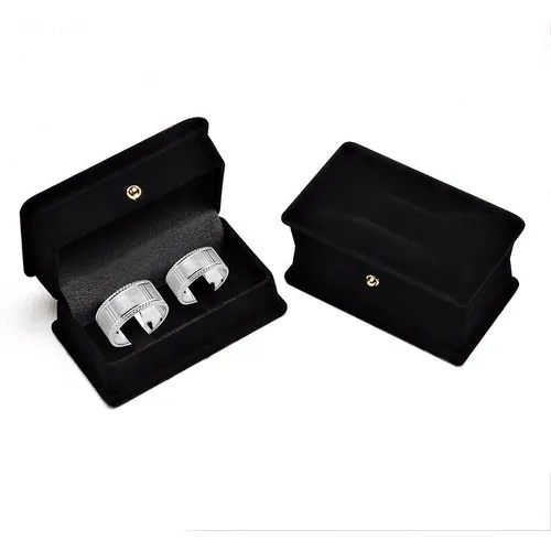 Trendcepte Black Color Velvet Wedding Ring Box