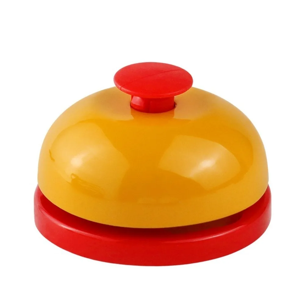New Metal Hand Bell Delicate Durable Hand Clapping Bell Answering Bell Table Game Accessories