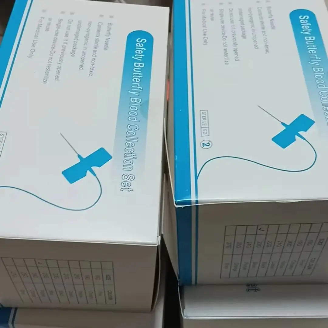 Disposable Butterfly BloodCollection  Needle tool  50pcs/box